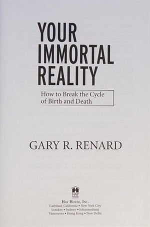 Your Immortal Reality, the cover