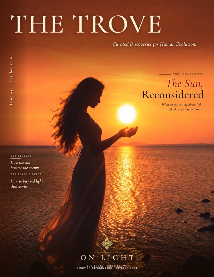 The Trove, Issue No. 04, On Light: the cover
